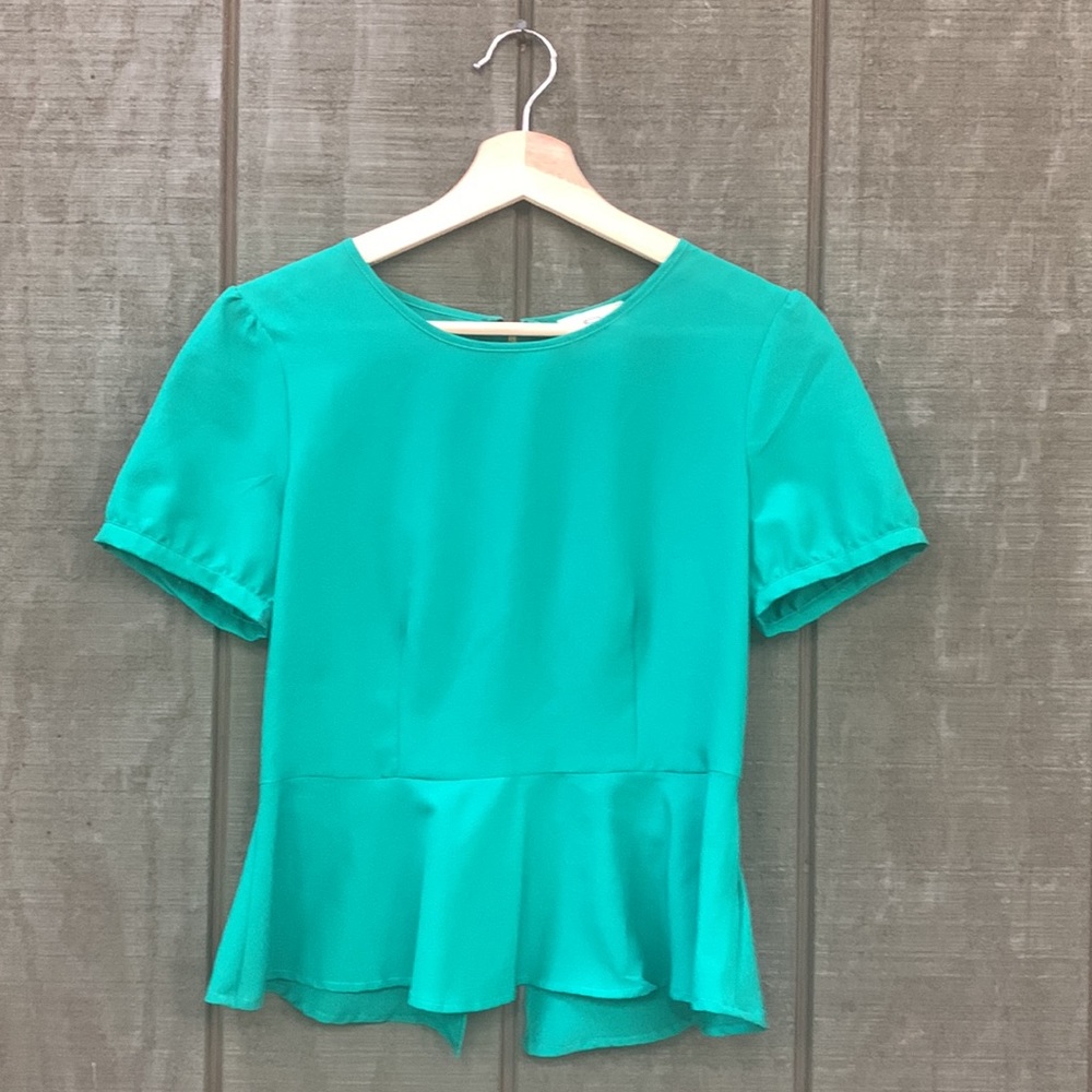 Pins & Needles Vibrant Green Blouse